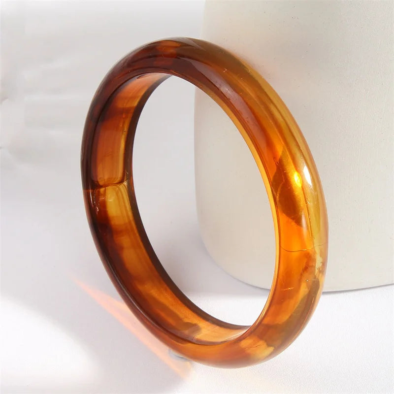 Bracelet Résine Acrylique Marbrée